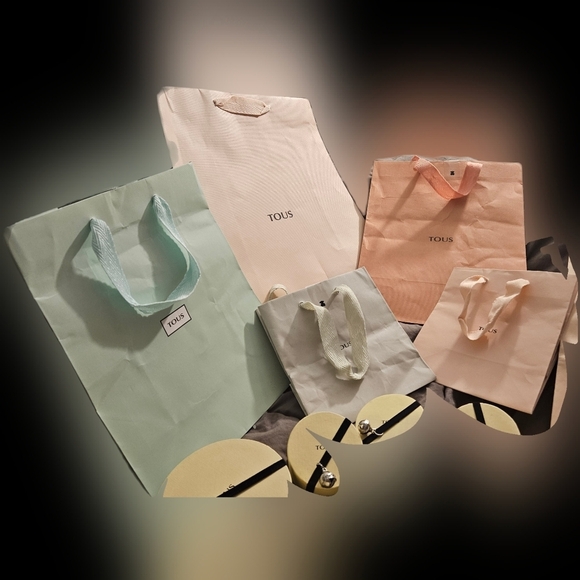 Lot Tous Gift Boxes w Inserts Shopping Bags Bracelet Necklace Ring Charm Jewelry - Picture 15 of 16